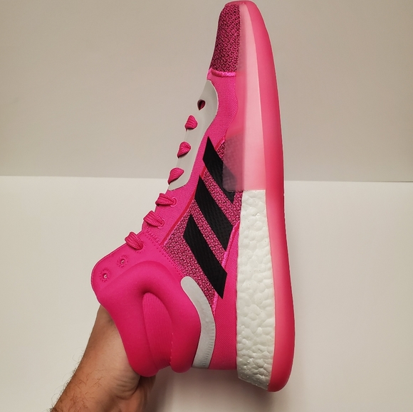 adidas Shoes | Adidas Marquee Boost Mens Basketball Shoes Pink | Poshmark